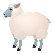 Émoji 🐑 Mouton sur JoyPixels 5.0.