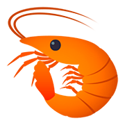 Émoji 🦐 Crevette sur JoyPixels 5.0.
