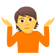 🤷 Emoji Persona Encogida De Hombros en JoyPixels 5.0.