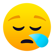 😪 Emoji Rosto Sonolento na JoyPixels 5.0.