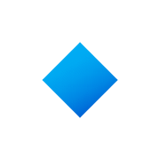 🔹 Emoji Losango Azul Pequeno na JoyPixels 5.0.