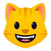 Émoji 😺 Chat Qui Sourit sur JoyPixels 5.0.