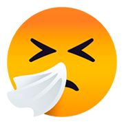 🤧 Emoji niesendes Gesicht JoyPixels 5.0.
