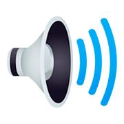 🔊 Emoji Alto-falante Com Volume Alto na JoyPixels 5.0.