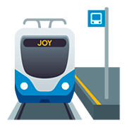 Emoji 🚉 Stazione su JoyPixels 5.0.
