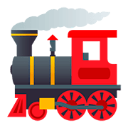 🚂 Emoji Locomotora De Vapor en JoyPixels 5.0.