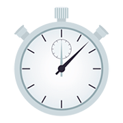 Émoji ⏱️ Chronomètre sur JoyPixels 5.0.