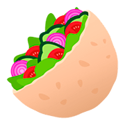Emoji 🥙 Pita Farcita su JoyPixels 5.0.