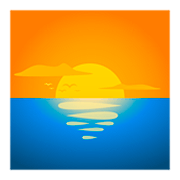 🌅 Emoji Aurora Sobre água na JoyPixels 5.0.