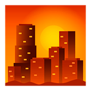 🌇 Emoji Sonnenuntergang in der Stadt JoyPixels 5.0.