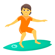 Émoji 🏄 Personne Faisant Du Surf sur JoyPixels 5.0.