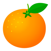 🍊 Emoji Mandarina en JoyPixels 5.0.