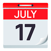 Emoji 📆 Calendario A Strappo su JoyPixels 5.0.