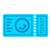 Emoji 🎫 Biglietto su JoyPixels 5.0.