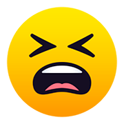 😫 Emoji Cara Cansada en JoyPixels 5.0.