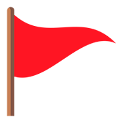 🚩 Emoji Dreiecksflagge JoyPixels 5.0.
