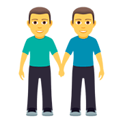 Émoji 👬 Deux Hommes Se Tenant La Main sur JoyPixels 5.0.
