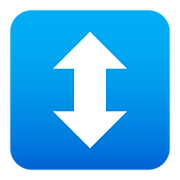 ↕️ Emoji Flecha Arriba Y Abajo en JoyPixels 5.0.