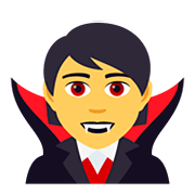 Émoji 🧛 Vampire sur JoyPixels 5.0.