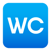 Emoji 🚾 Simbolo Del WC su JoyPixels 5.0.