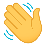 Émoji 👋 Signe De La Main sur JoyPixels 5.0.
