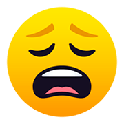 😩 Emoji Rosto Desolado na JoyPixels 5.0.
