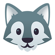 Émoji 🐺 Loup sur JoyPixels 5.0.