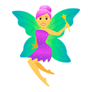 🧚‍♀️ Emoji Mulher Fada na JoyPixels 5.0.