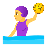 🤽‍♀️ Emoji Wasserballspielerin JoyPixels 5.0.
