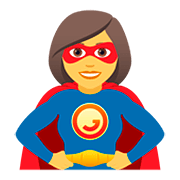 Émoji 🦸‍♀️ Super-héroïne sur JoyPixels 5.0.