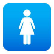 Émoji 🚺 Symbole Toilettes Femmes sur JoyPixels 5.0.