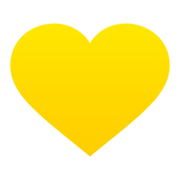 💛 Emoji Coração Amarelo na JoyPixels 5.0.