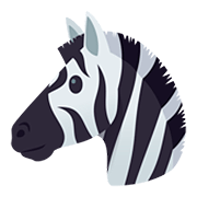 Emoji 🦓 Zebra su JoyPixels 5.0.