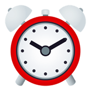 ⏰ Emoji Reloj Despertador en JoyPixels 5.5.