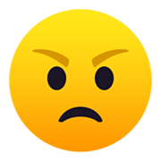 😠 Emoji Rosto Zangado na JoyPixels 5.5.