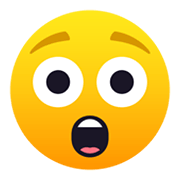 😲 Emoji erstauntes Gesicht JoyPixels 5.5.