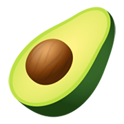 Emoji 🥑 Avocado su JoyPixels 5.5.