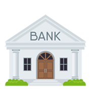 Emoji 🏦 Banca su JoyPixels 5.5.