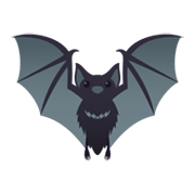 🦇 Emoji Morcego na JoyPixels 5.5.