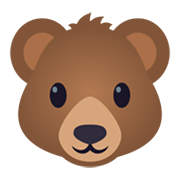 🐻 Emoji Rosto De Urso na JoyPixels 5.5.