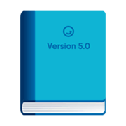 📘 Emoji blaues Buch JoyPixels 5.5.