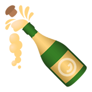 Émoji 🍾 Bouteille De Champagne sur JoyPixels 5.5.