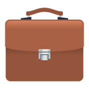 Émoji 💼 Porte-documents sur JoyPixels 5.5.
