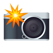 📸 Emoji Cámara Con Flash en JoyPixels 5.5.