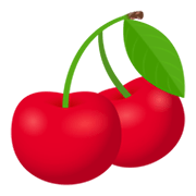 🍒 Emoji Cerezas en JoyPixels 5.5.