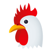 Emoji 🐔 Gallina su JoyPixels 5.5.