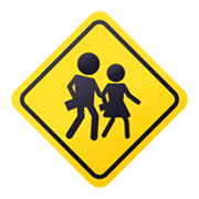 🚸 Emoji Kinder überqueren die Straße JoyPixels 5.5.