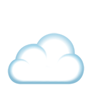 Emoji ☁️ Nuvola su JoyPixels 5.5.