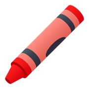 Émoji 🖍️ Crayon Pastel sur JoyPixels 5.5.