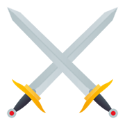 Émoji ⚔️ épées Croisées sur JoyPixels 5.5.